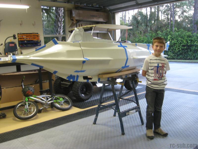 Disney Hero Nautilus in 1/16th scale!