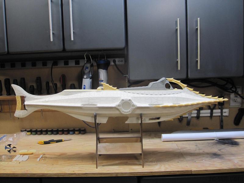Disney Nautilus model in 1/54th scale
